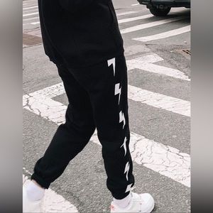 StarFit Lightning bolt sweatpants